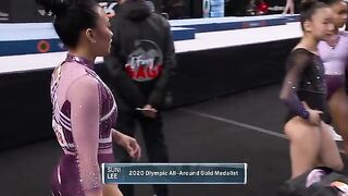 Suni Lee stellar in all-around return at U.S. Gymnastics Championships  NBC Sports