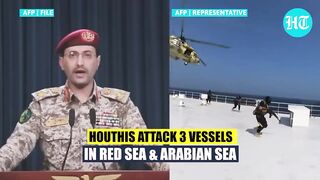 Gaza War_ Yemen’s Houthis Launch Missile & Drone Attacks On U.S. Vessels In Red Sea & Arabian Sea.