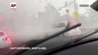 WATCH: Video shows incoming funnel cloud in Maryland
