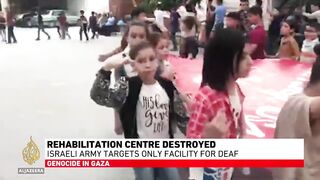 Israeli army bombs Gaza’s only special needs centre in Jabalia