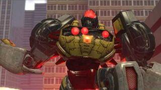 Grimlock Vs Bruticus Transformers Fall of Cybertron Fight Scene 2