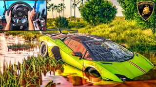 Rebuilding Lamborghini Aventador SVJ - NFS HEAT (Steering Wheel + Shifter) Gameplay