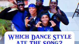 Which dance ate the song
