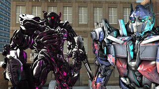 Optimus Prime vs Shockwave Transformers Dark Of The Moon Fight Scene