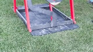 This girl has extraordinary motor coordination skills
