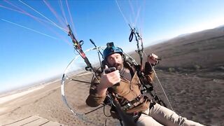 Anthony Vella got injured badly after his paraglider crash
