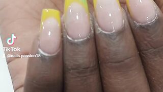 Abstract french polygel