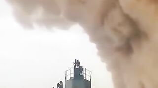 Sandstorm at sea