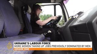 Ukraine’s labour force: More women taking up jobs previously dominated by men