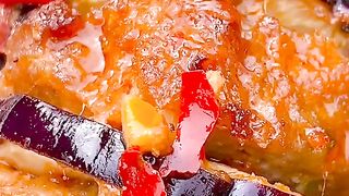 EGGPLANT WITH MEAT