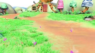 Dans_Sa_Maison_Un_Grand_Cerf!_KARAOKÉ___Chant_d_animaux___HeyKids_-_Chansons_des_maternelles(360p).