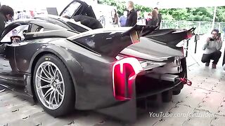 Pagani Huayra R SCREAMING V12 SOUNDS @ Goodwood Festival of Speed!