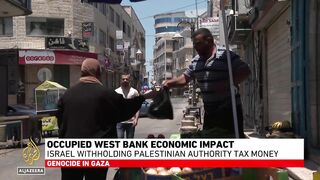 Occupied West Bank: Israel withholding Palestinian Authority tax money