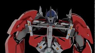 Transformers Prime - Optimus Prime Testing