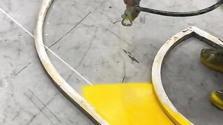 Satisfying road lining |asmr