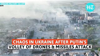 NATO Nation In Panic After Russia's Missiles & Drones Attack On Ukraine; Poland Scrambles Jets.