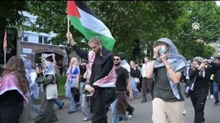 Demonstration in support of Palestine in Belgium