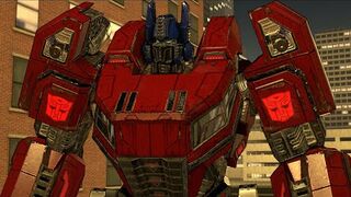 Fall of Cybertron Optimus Prime Transformation