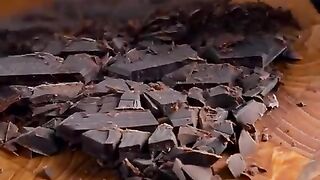 fried chocolate donut #shorts
