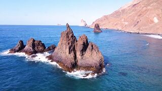 Rock's in sea