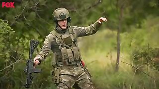 A great fight against army terrorists