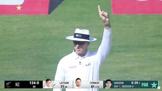 Pakistan vs New Zealand Fall of wickets