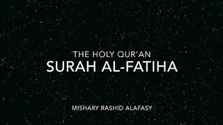 Surah Al Fatiha | Mishary Rashid Alafasy | Best Voice
