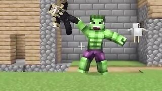 Laggy Friend in Minecraft