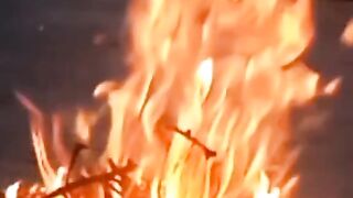 Today's very cold so enjoy the fire party????