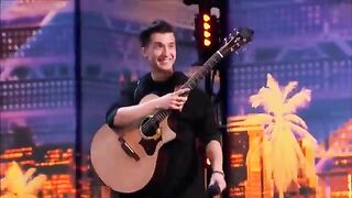 Marcin Patrzalek Polish Guitarist MURDERS His Guitar! WOW!