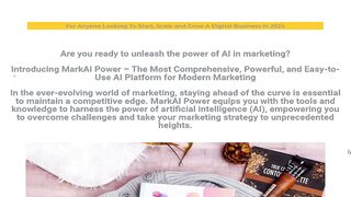 MarkAI Power Review - Grow Your Digital Business In 2024