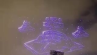 Star Wars Night At Angels Stadium Drone Show!