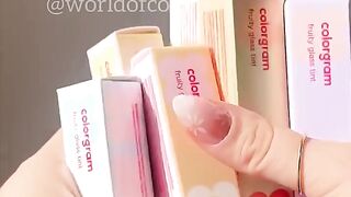 Swatching the Colorgram Fruity Glass Tints! (Info in description) ????????