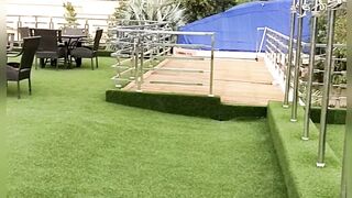 Green carpet