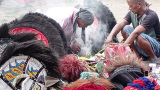 Ritual persiapan penampilan kesenian