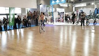 Viola Brand Artistic Cycling 2019 Turkey Unibike Bike And Equipment Exhibition