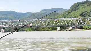 Mancing sambil melihat keindahan Alam