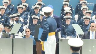 Joe Biden trips and falls