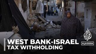 Occupied West Bank Israel withholding Palestinian Authority tax money