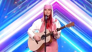 Honey Scott WOWS the Judges with original song  Auditions  BGT 2022