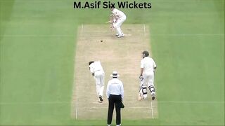 M Asif at his best against Australia. Jugular of Cricket Ball.(Memories of Cricket).