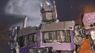 EVIL OPTIMUS PRIME ATTACKS Transformers Shattered Glass Rise of the Beasts Fight Scene