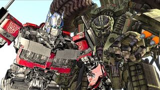 OPTIMUS PRIME VS DECEPTICON LONG HAUL  Transformers Rise of the Beasts Fight Scene