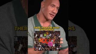 How The Rock Feels About Signs At Wrestling Shows