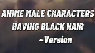 Black Hair Anime