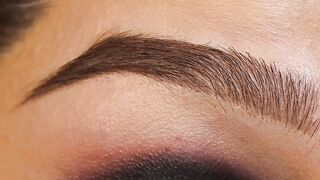 Blue And Orange Halo Eye Makeup Look