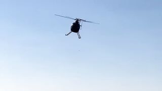 Helicopter landing ????#febspot #funny