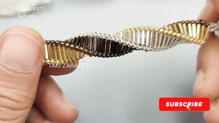 Triple spiral bracelet.