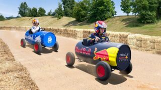 Fastest Soapbox Wins! (F1 Driver Race) ????