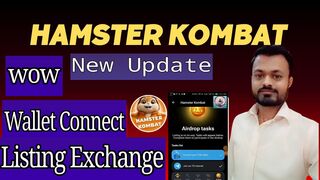 Hamster Kombat Wallet connect | Hamster Kombat Airdrop Task Update #airdrop #crypto #hamsterkombat